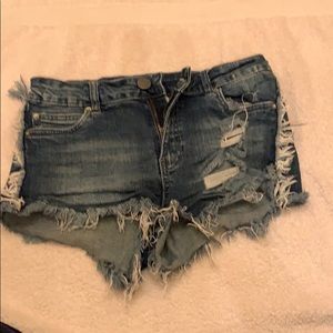 Jean shorts